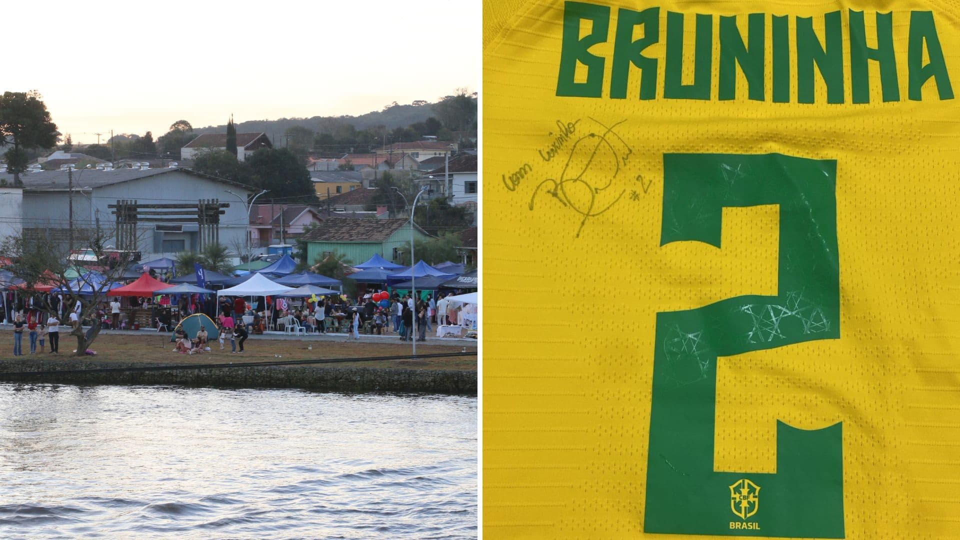 Feira da Lua em Castro nesta sexta (1°) terá futebol beneficente e sorteio de camiseta da Seleção