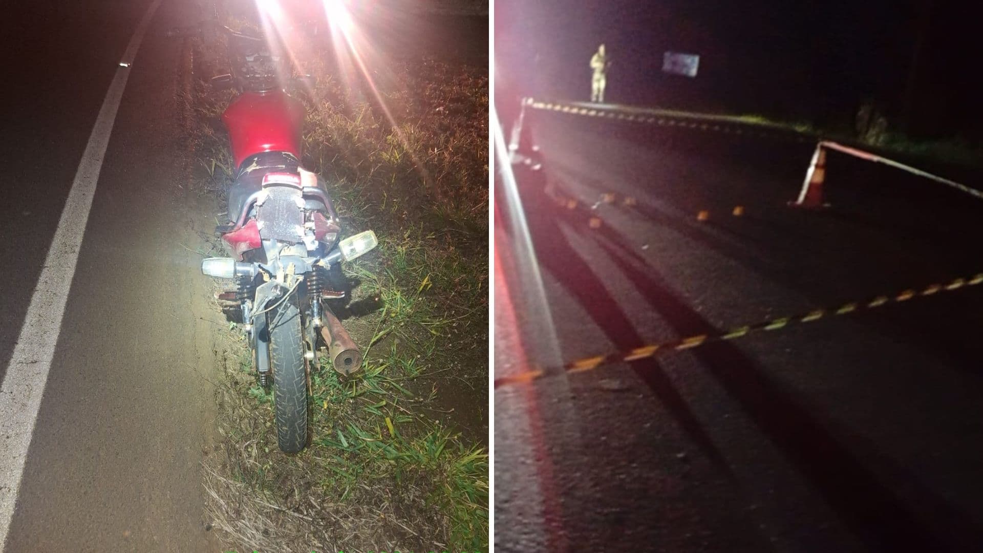Motociclista é executado com 10 tiros em rodovia no Paraná