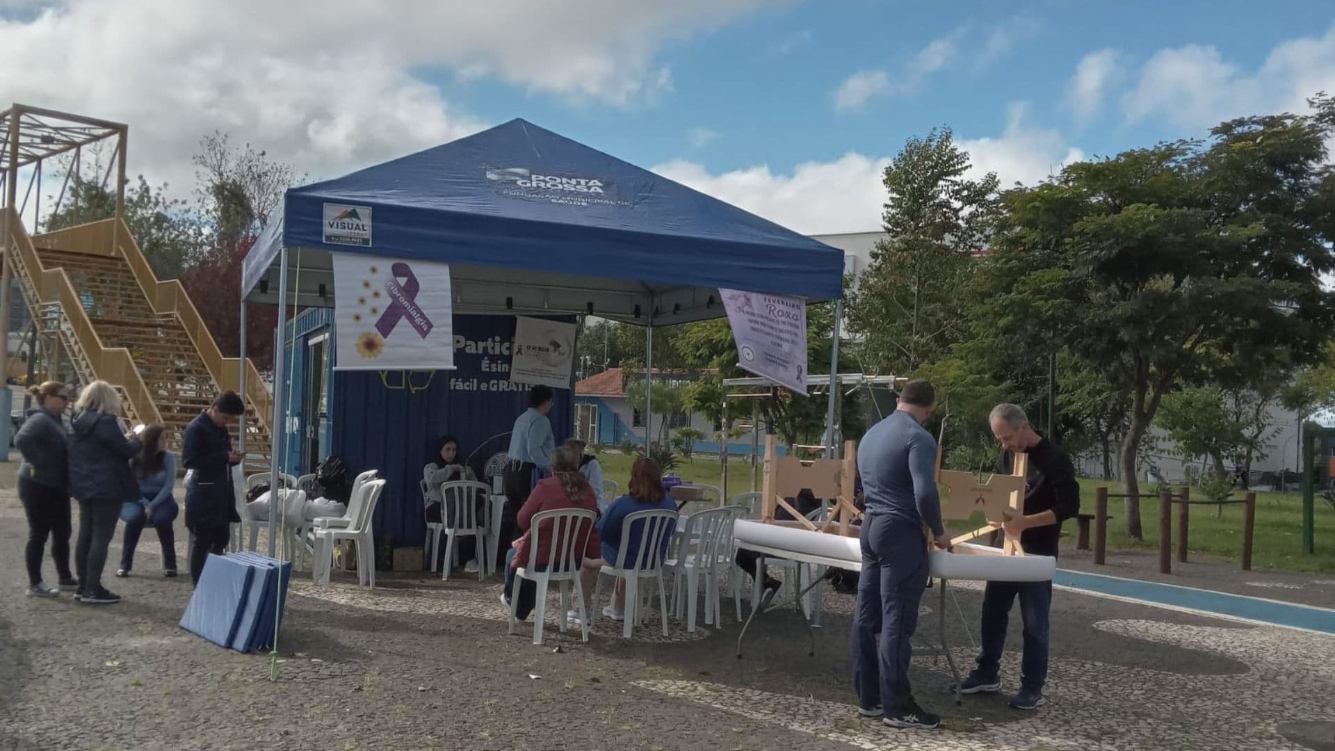 Evento de conscientização da fibromialgia acontece no Parque Ambiental em PG