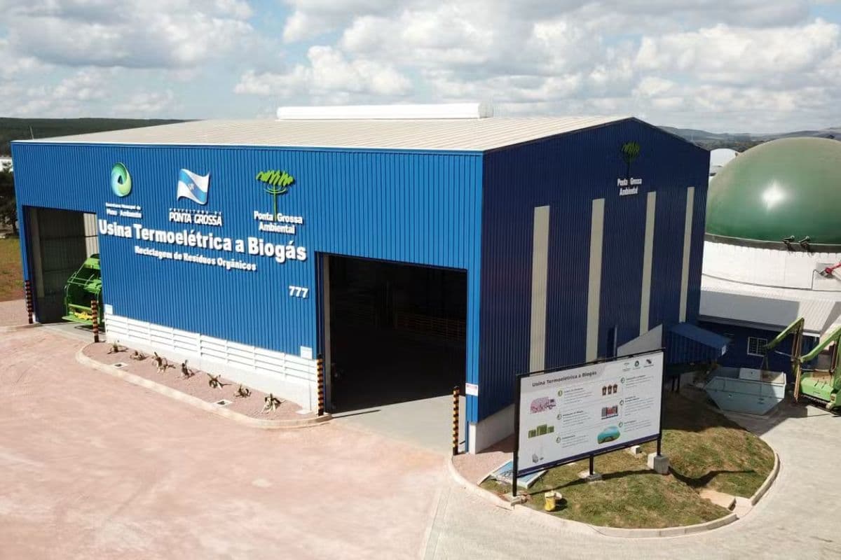 Usina Termoelétrica a Biogás