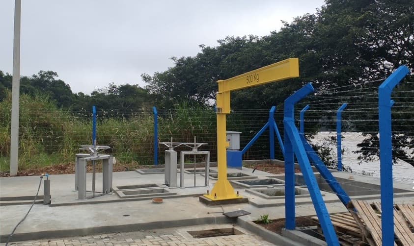 Obra de R$ 4,2 milhões para ampliar saneamento em Tibagi entra na reta final
