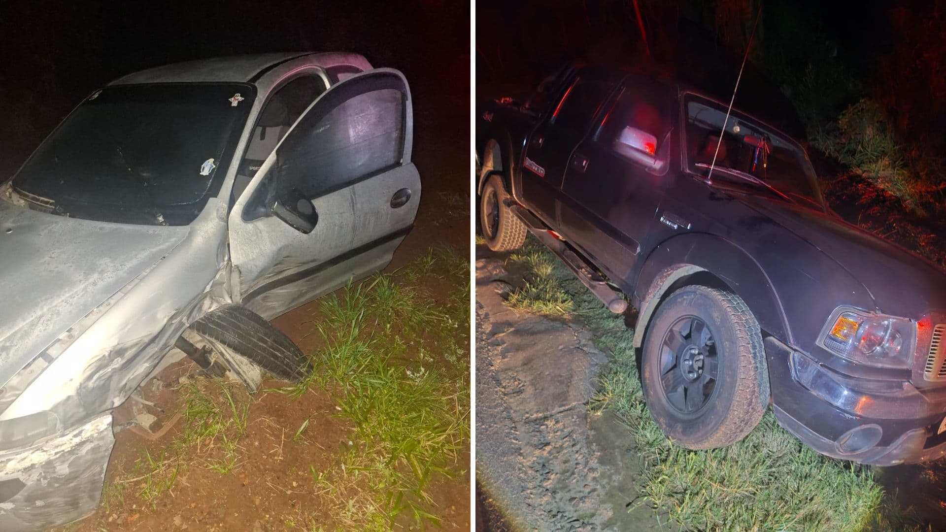 Idoso embriagado é preso após acidente em rodovia de Imbituva