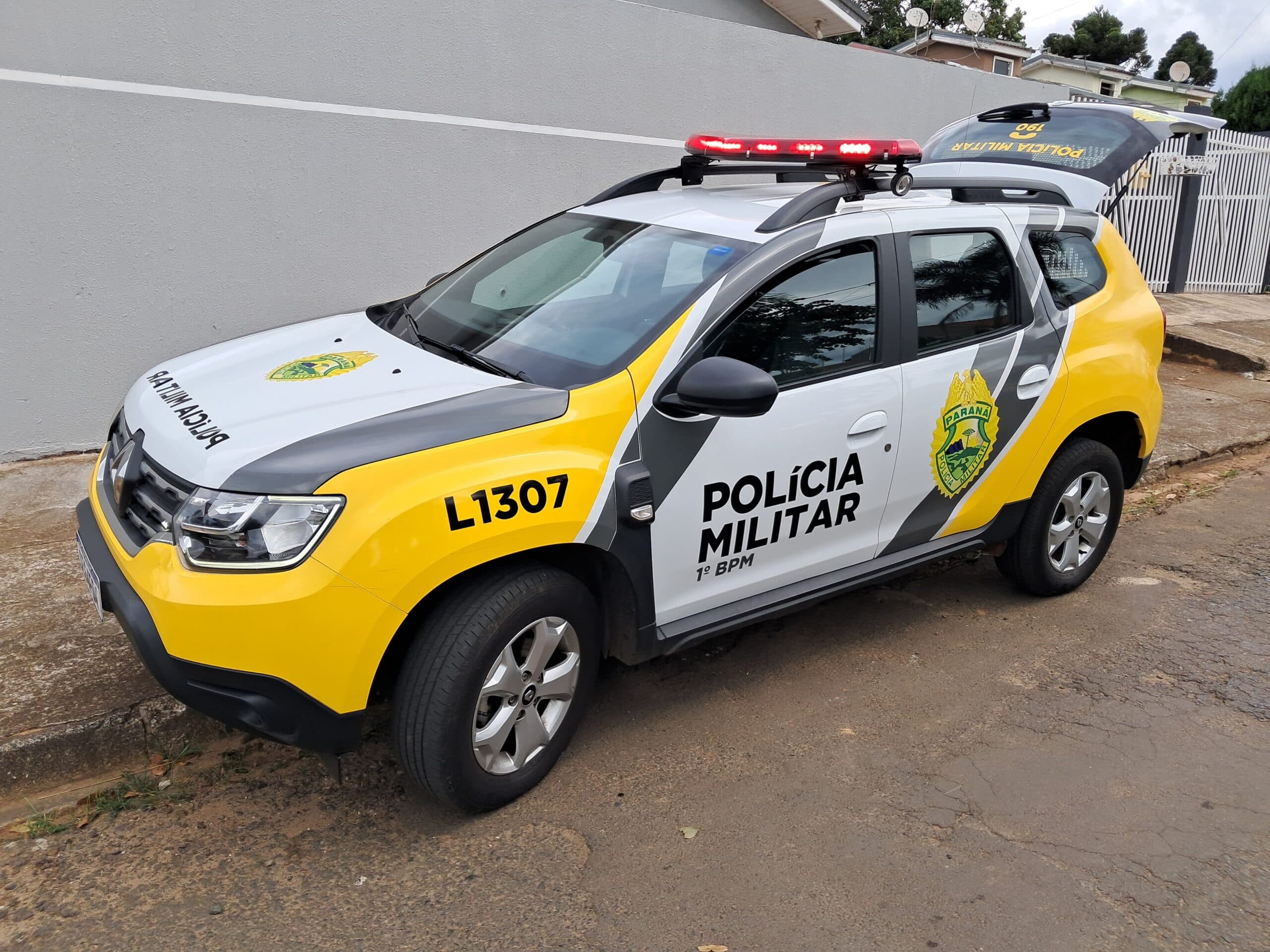 Polícia Militar resgata mãe e filho sequestrados por ex-companheiro foragido em Ponta Grossa