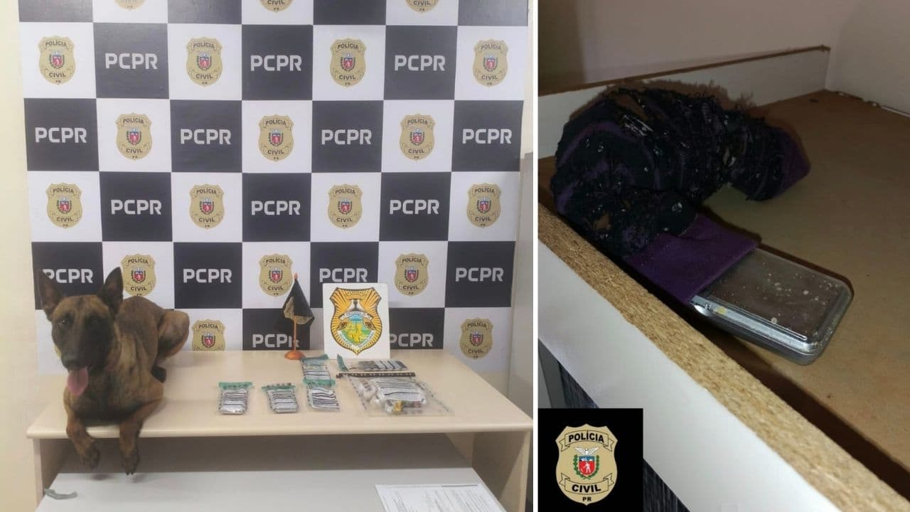 Dois moradores de condomínio são detidos com 400 gramas de crack em Ponta Grossa