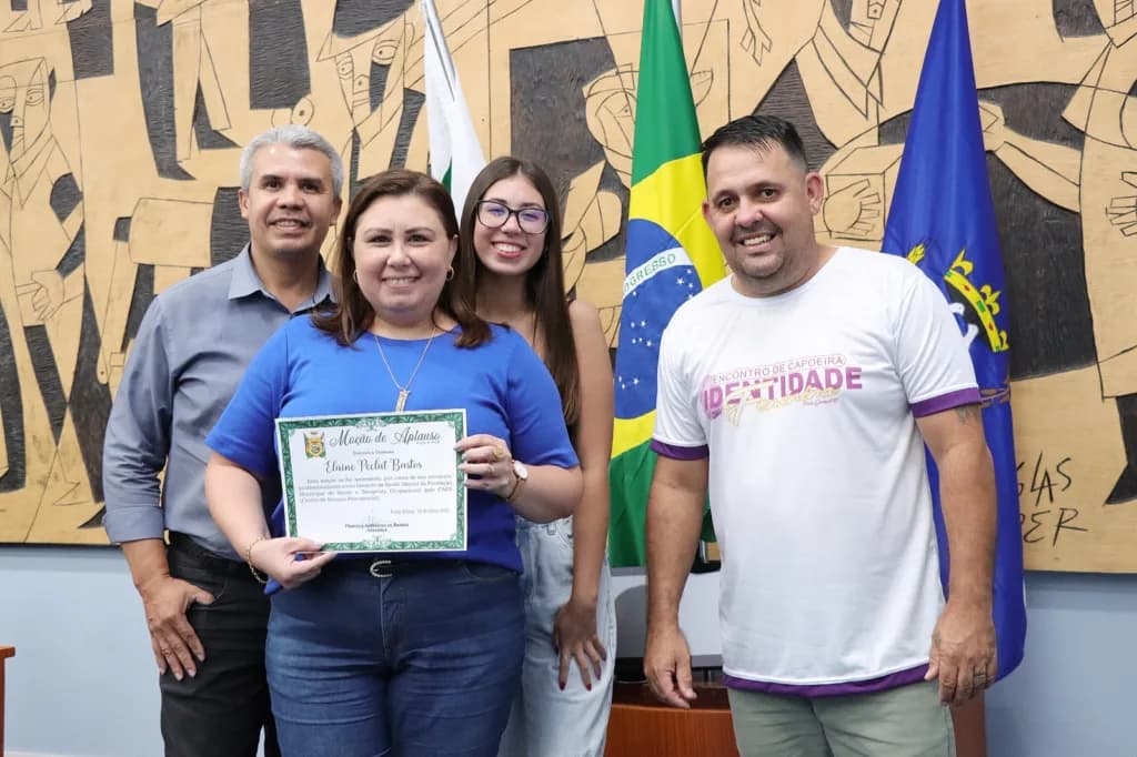 Servidora Municipal tem trabalho reconhecido na Câmara de PG