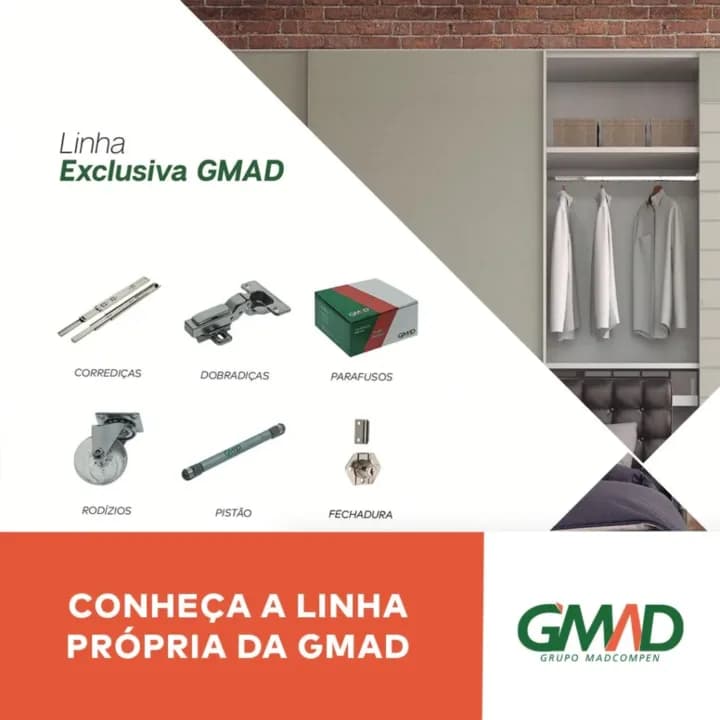 GMAD apresenta linha exclusiva para marcenaria