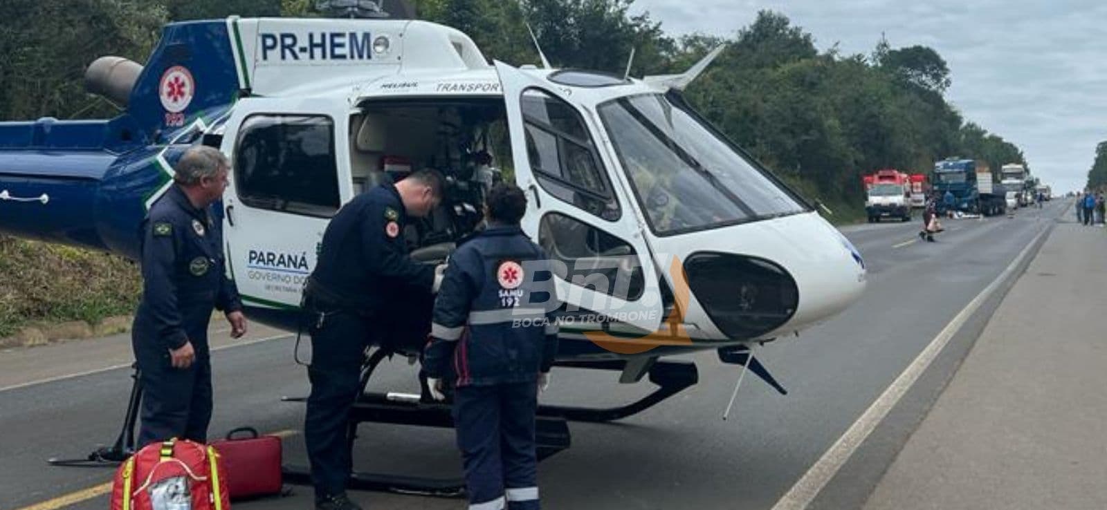Motociclista morre em colisão frontal com caminhão em Tibagi
