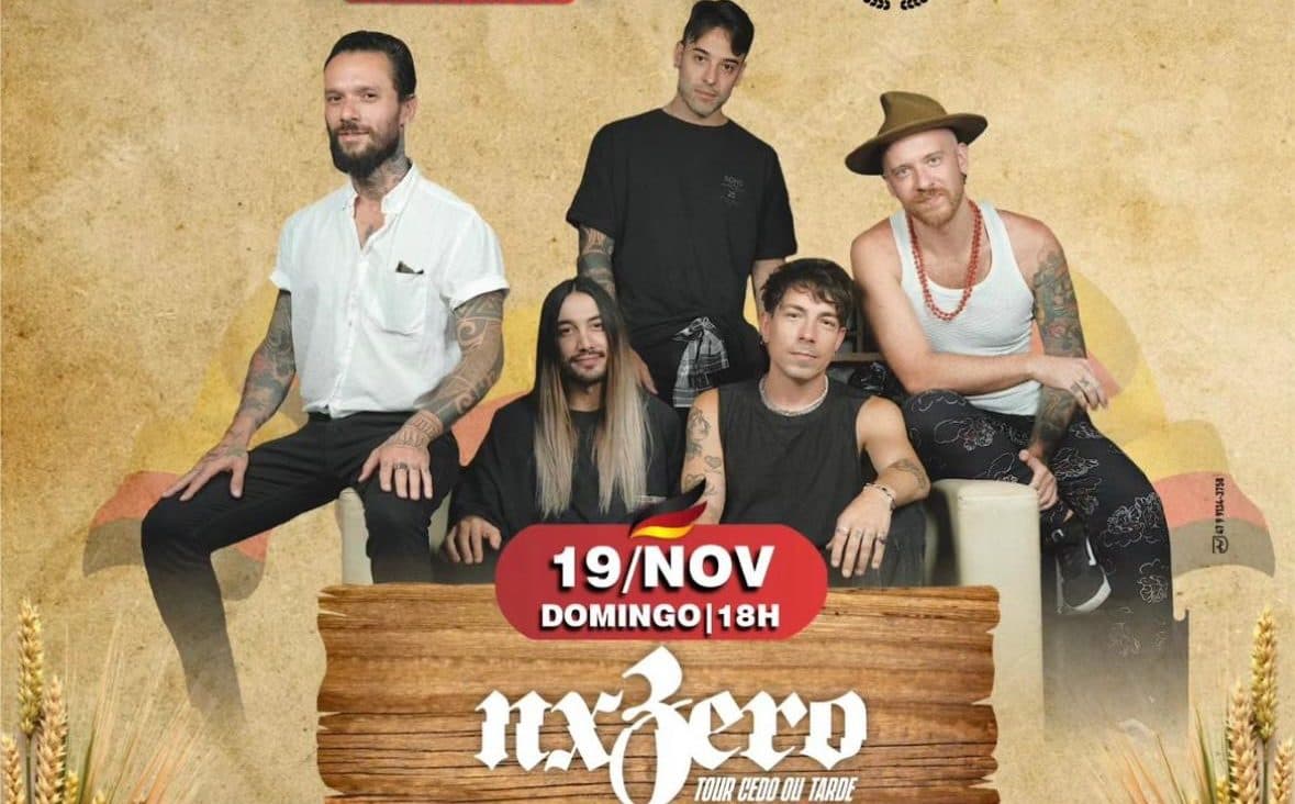 ‘NX Zero’ é anunciado como parte da grade de shows da München