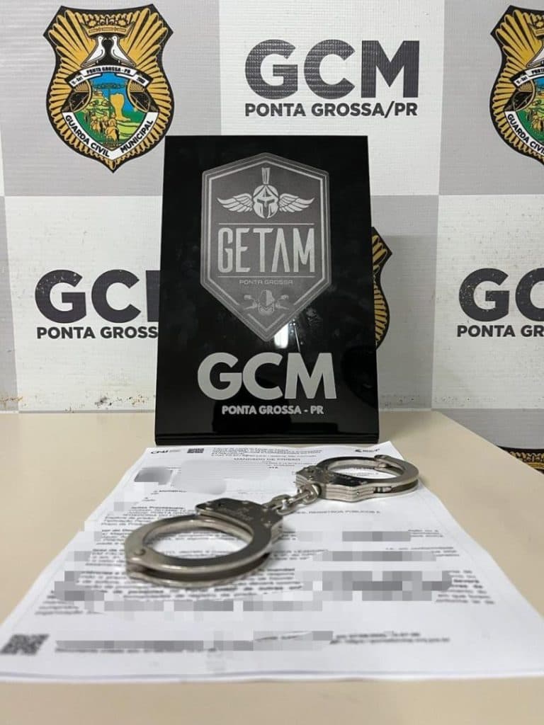 Homem é preso em Ponta Grossa após abordagem do GETAM