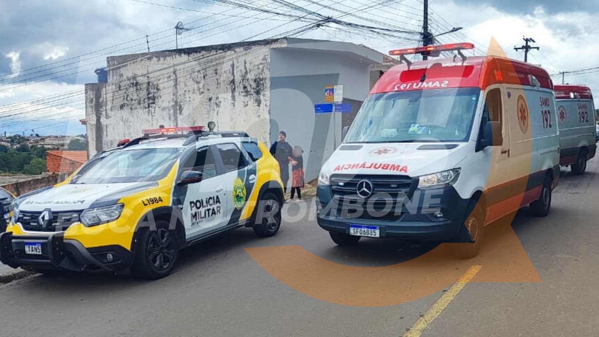 Dois homens são baleados em Telêmaco Borba; uma das vítimas morre no local