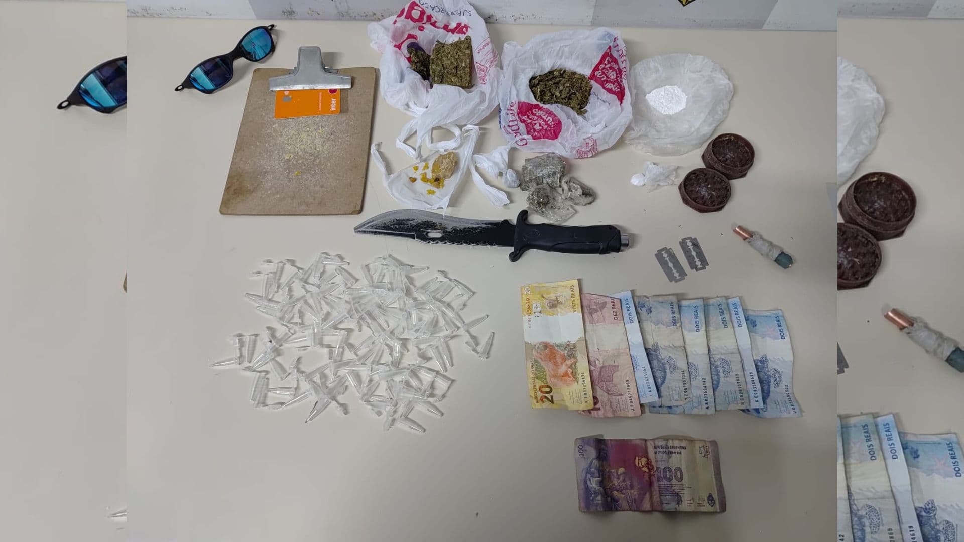 GCM Juliete dá prejuízo no tráfico e prende suspeito com drogas em PG