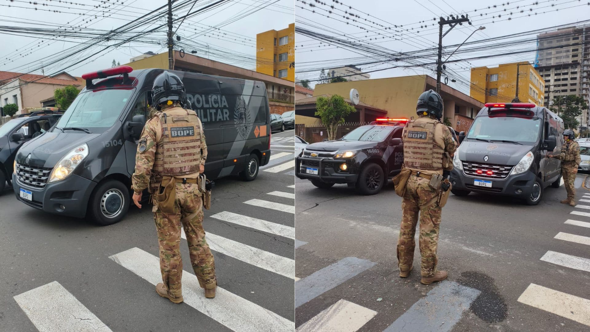 Não era bomba! Confira o que estava dentro de saco preto em escola de PG