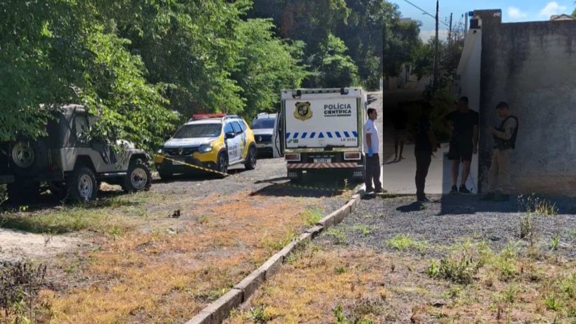 Achado de cadáver em Ponta Grossa mobiliza polícia na região de Olarias