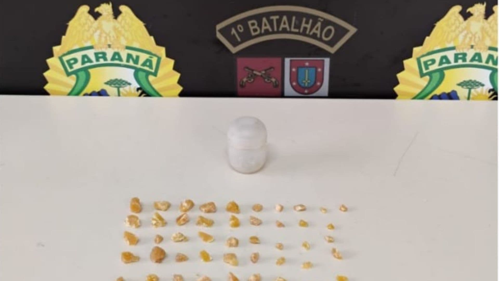 ROCAM prende suspeito por tráfico de drogas em bairro de Ponta Grossa