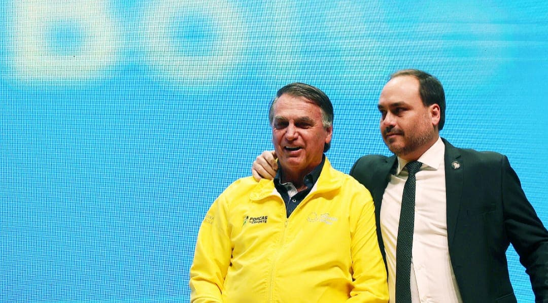 Bolsonaro e Carlos