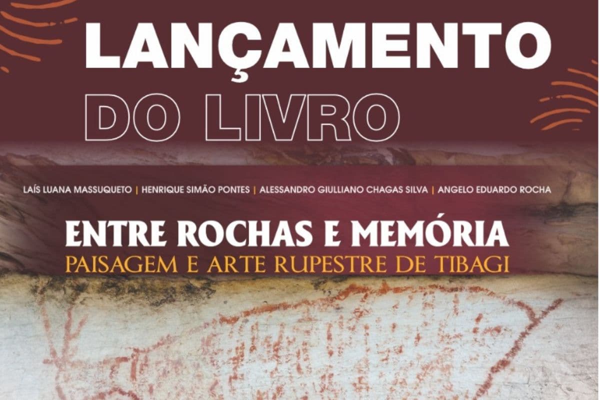 Livro "Entre Rochas e Memória" será lançado em Curitiba e destaca a arte rupestre de Tibagi