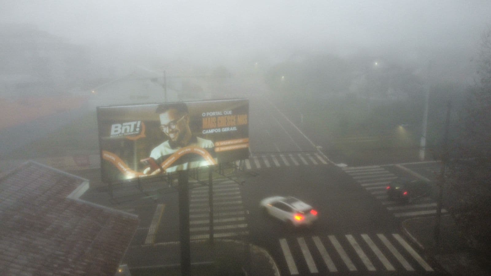 Segunda começa com neblina e temperaturas ficam na casa dos 20°C em Ponta Grossa e região