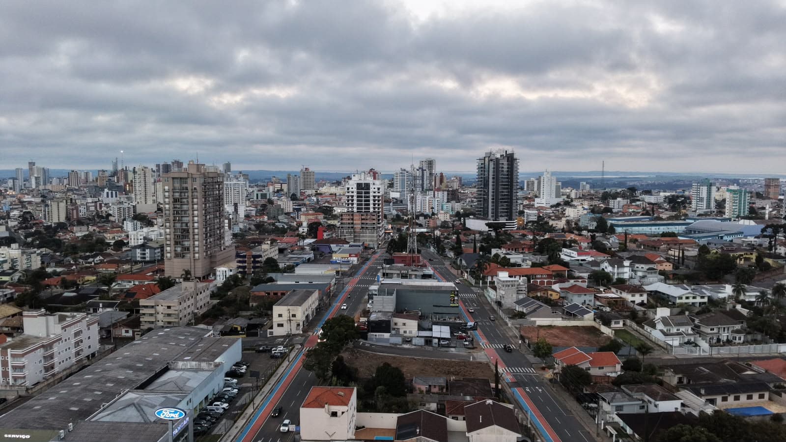 Frio marca início da quarta-feira em Ponta Grossa e região