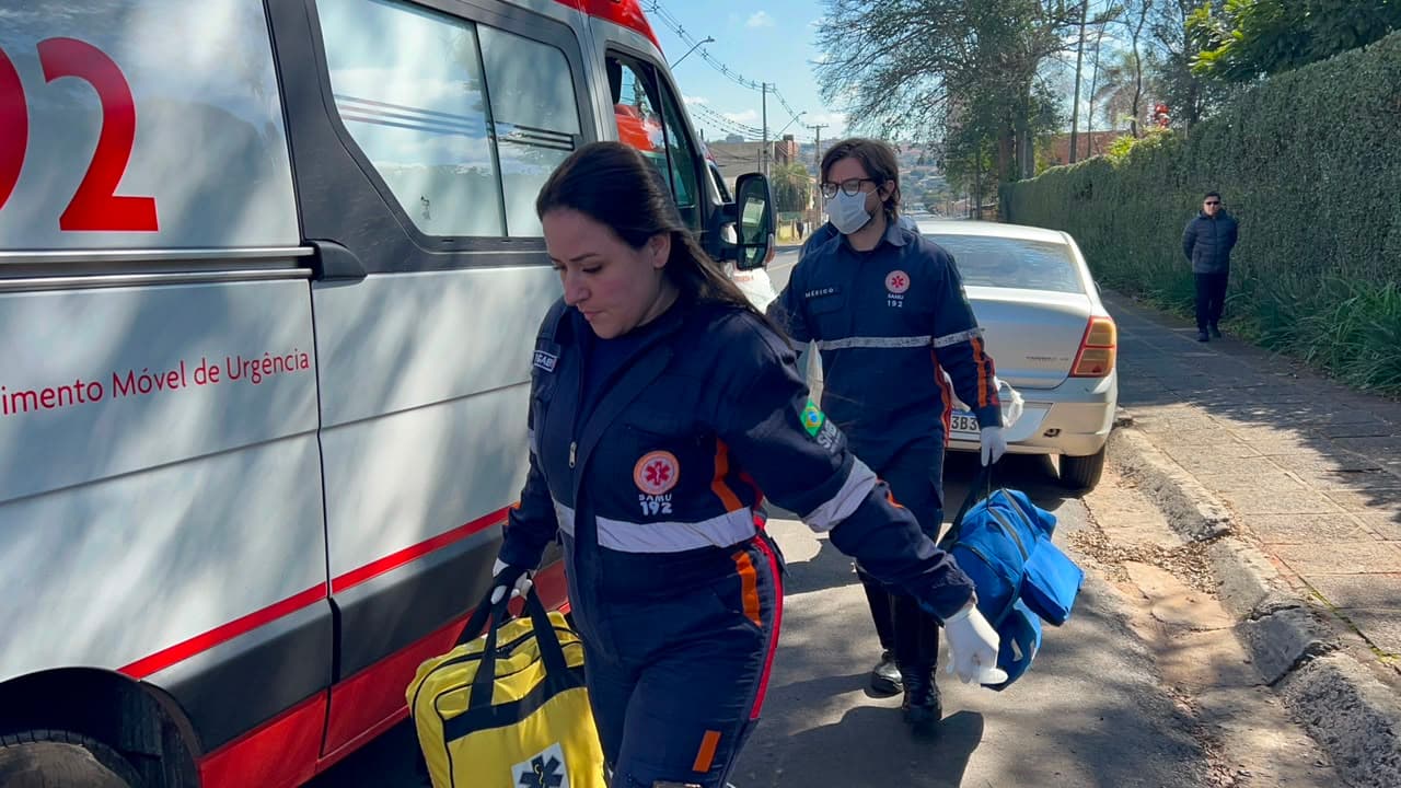 Ciclista sofre afundamento de crânio após ser atingido por caminhão em PG