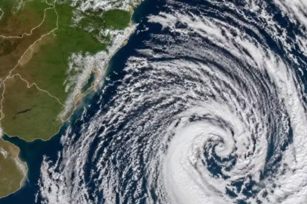 Ciclone bomba pode provocar temporais e granizo no Sul do Brasil