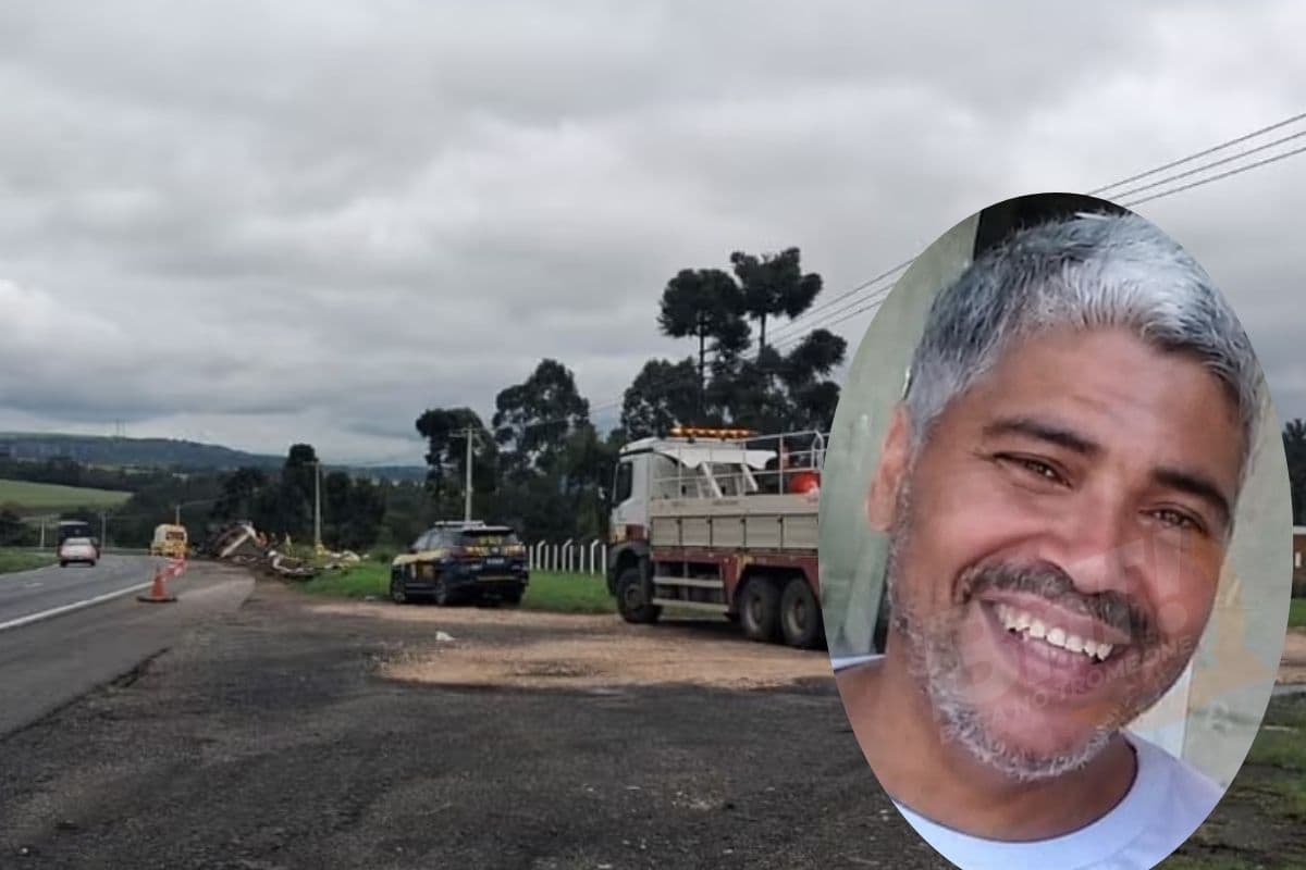Motorista morto em acidente na BR-376 em Ponta Grossa é identificado