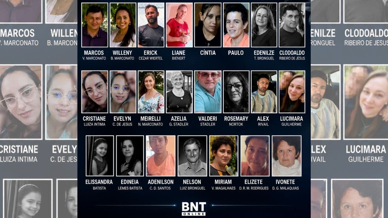 Imbituva se despede das 22 pessoas mortas em trágico acidente; motorista do caminhão será sepultado em Castro