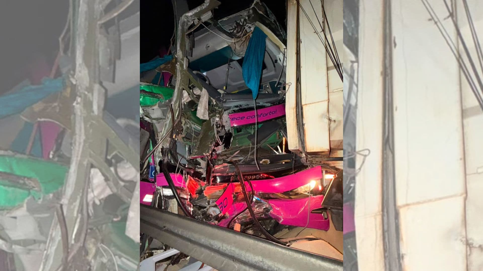Empresas se pronunciam após ônibus que saiu de Ponta Grossa se envolver em acidente no interior de SP