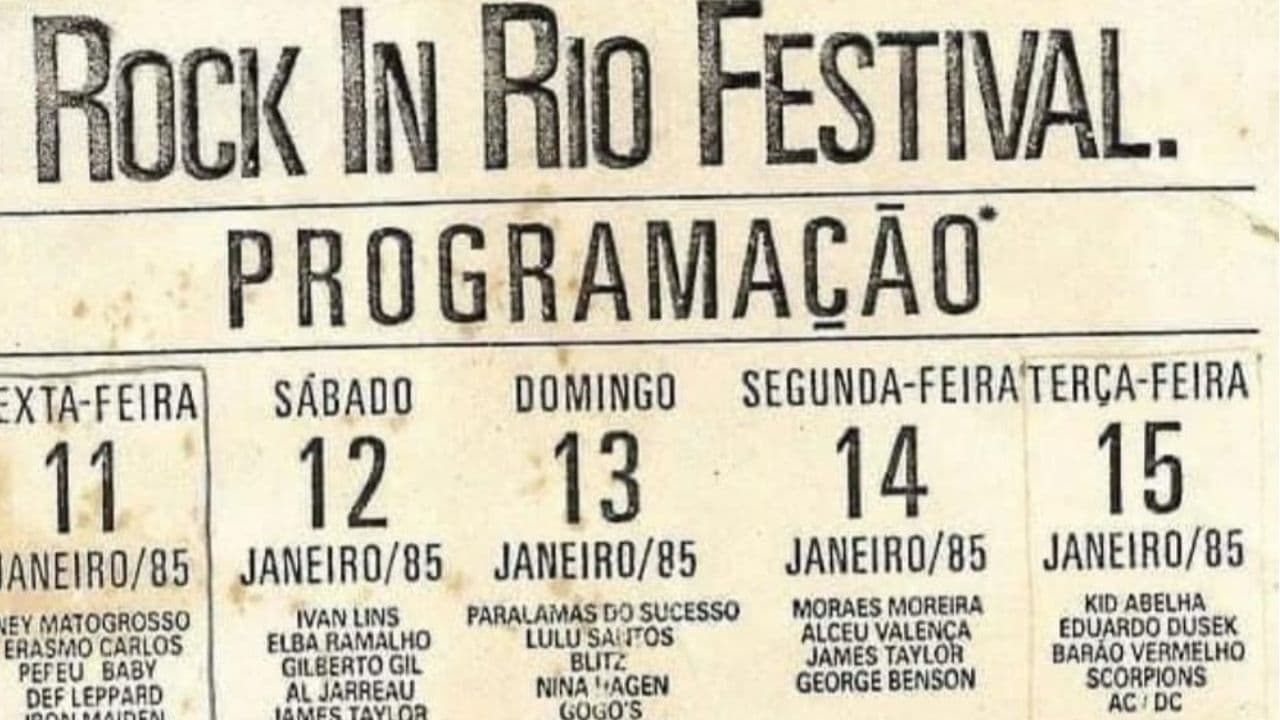 Do Woodstock ao Rock in Rio: o rock atravessa gerações, Por John Elvis